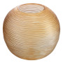 Vase Alessio S Peach Glass