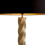 Floor Lamp Costanza Vintage Brass Finish Incl Shade