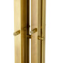 Floor Lamp Destino Vintage Brass Finish Incl Shade