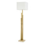 Floor Lamp Destino Vintage Brass Finish Incl Shade