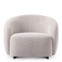 Outdoor Chair Brice Mauritius Light Grey