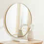 42" Round Mirror - Gold