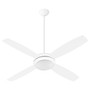 Expo 52" 4 Blade LED Fan - White