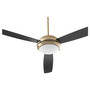 Expo 60" 3 Blade LED Fan - Brass