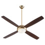 Expo 60" 4 Blade LED Fan - White