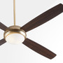 Expo 60" 4 Blade LED Fan - Brass