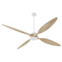 Papillon 80" Wifi Fan - White