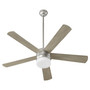 Maxwell 52" LED Fan - Nickel