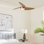 Trinity Fan with LED - Nickel