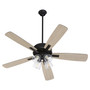 Ovation 4 Light Clear Seeded - Black