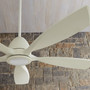 Holt 56" LED Fan - White