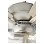 Breeze 52 Clear Seeded Bowl - Nickel