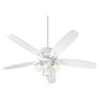 Breeze 52 3 Light Clear Seeded - White