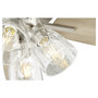 Breeze 52 4 Light Clear Seeded - Nickel