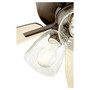 Breeze 52 4 Light Clear Seeded - Bronze
