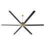Zeus 120" Fan - Brass