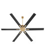 Zeus 80" Fan - Brass