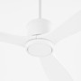 Portland 58" Wet Fan - White