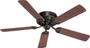 Medallion 52" 5 Blade Patio- Black