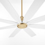 Rosales 60" 8 Blade Fan - Brass