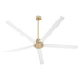 Revel 80" Fan - Brass