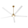Revel 80" Fan - Brass