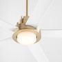 Revel 80" Fan - Brass
