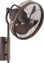 Veranda 4 Blade Wall Fan - Bronze