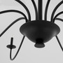 Maryse 10 Light Chandelier - Black