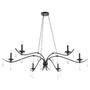 Lorelei 6 Light Chandelier - Black