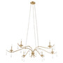 Lorelei 6 Light Chandelier - Silver