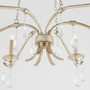 Lorelei 6 Light 36" Chandelier - Silver