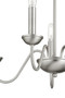 5 Light Chandelier - Nickel