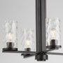 Steinway 4 Light Chandelier - Black