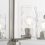 Steinway 4 Light Chandelier - Nickel