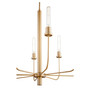 Sheridan 8 Light Chandelier - Brass