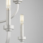 Reyes 9 Light Chandelierelier Chandelier - Nickel