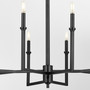 Merrick 8 Light Chandelier - Black