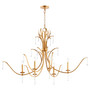 Majesty 6 Light Ellipse - Gold
