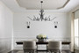 Majesty 8 Light Ellipse - Black