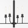 Sheridan 8 Light Linear - Black