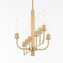 Sheridan 8 Light Linear - Brass