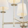 Belshaw 5 Light Chandelier - Silver