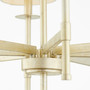 Belshaw 8 Light Chandelier - Silver