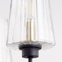 Dalia 5 Light Chandelier - Black