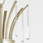 Malin 8 Light Chandelier - Silver
