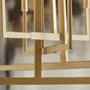 Bolero 8 Light Chandelier - Brass