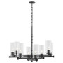 Juniper 8 Light Chandelier - Black