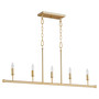 Harmony 5 Light Linear - Brass
