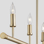 Harmony 5 Light Linear - Brass